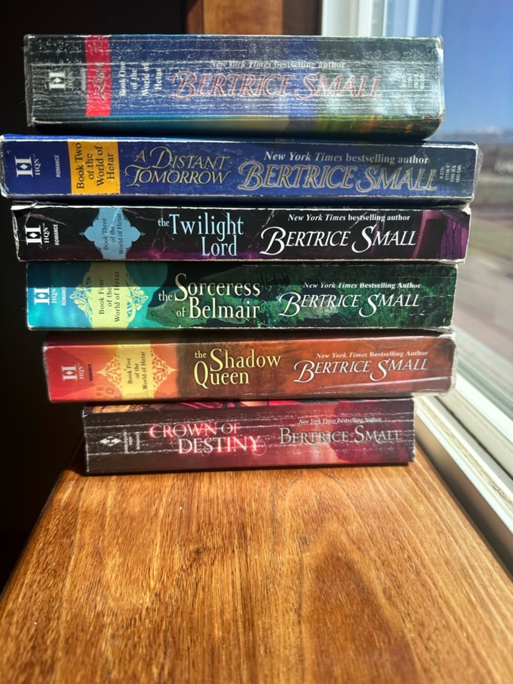 Bertrice Small Fantasy Paperback world of Hetar series